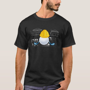 Golf Golf en architectuur T-shirt