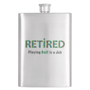 GOLF-Golf spelen is een JOB Flacon