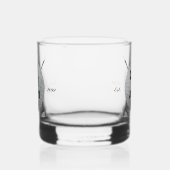 Golf Golfen Golfer Ball Clubs Rocks Drinkware Whisky Glas (Links)