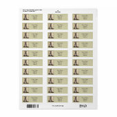 Golf Golfer Antiek Vintage Golfen Etiket (Full Sheet)