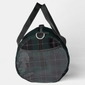 Golf Golfer Cadeau Elegant Plaid Monogram Op Maat Plunjezak (Rechts)