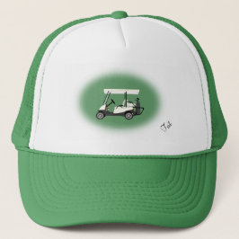 Golf Golfer Cart Trucker Pet