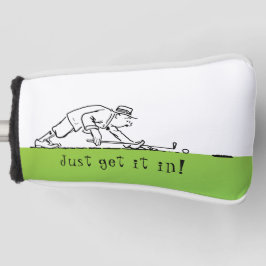 Golf Golfer dat Putt Funny Hoesje Golfheadcover