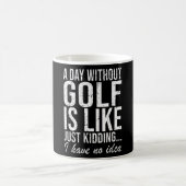 Golf Golfer Funny Gezegde Gift Koffiemok (Center)