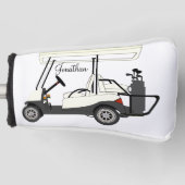 Golf Golfer, gepersonaliseerde Hoesjes van het Put Golfheadcover (Voorkant)