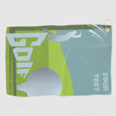 Golf golfer Golf club resort apparatuur Golfhanddoek (Horizontaal)