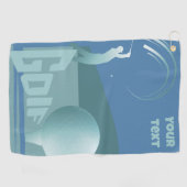 Golf golfer Golf club resort apparatuur Golfhanddoek (Horizontaal)