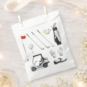 Golf Golfer Golfen Verjaardagsfeest Bedankzakje (Geknipt)