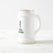 Golf Golfer Golfing Golfbal Golfkoers Bierpul (Voorkant rechts)