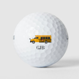 Golf Golfer Teacher School Admin. Bus Driver Golf Golfballen