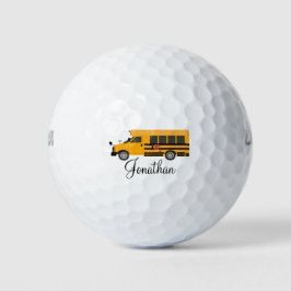 Golf Golfer Teacher School Admin. buschauffeur Golfballen