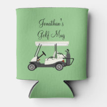 Golf Golfer Winkelwagen Gepersonaliseerde Koffie B