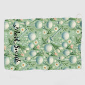 Golf Golfer's verjaardag en paasvakantie Golfhanddoek (Horizontaal)