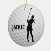 Golf Golfing Design Keramisch Ornament (Links)