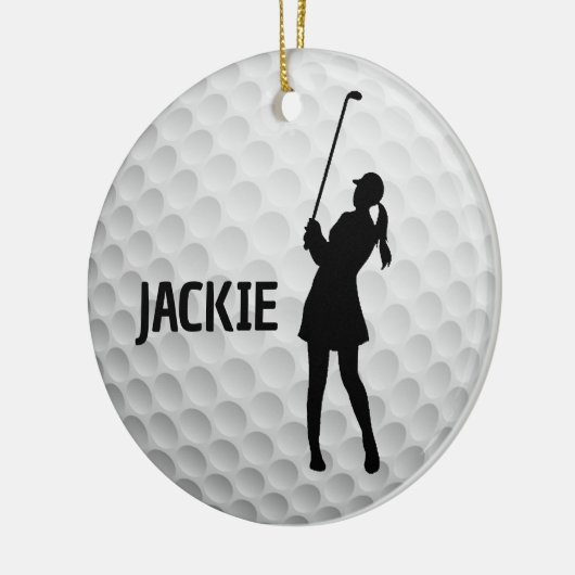 Golf Golfing Design Keramisch Ornament (Links)