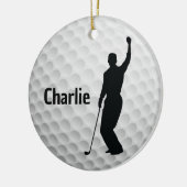 Golf Golfing Design Keramisch Ornament (Links)