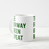 Golf Golfing Retirement Koffiemok (Voorkant links)