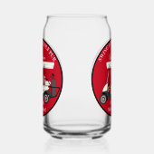 Golf Golfkarretje Drinkware Set Blikvorm Glas (Rechts)