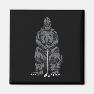 Golf Golfspeel Japans Film Dinosaur Monster Golfe Magneet