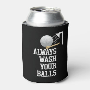 Golf Grappig Gezegde was altijd je bal Blikjeskoeler