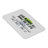 Golf grappig magneet (Rechterzijde)