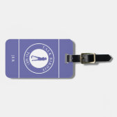 Golf Grappige Birdie Dames Gepersonaliseerde Lieve Bagagelabel (Voorkant horizontaal)