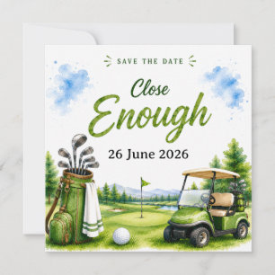 Golf grappige citaten voor golfers op de baan save the date