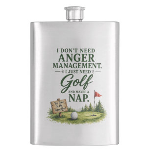 Golf Grappige spreuk voor golfer huisdecoratie Flacon