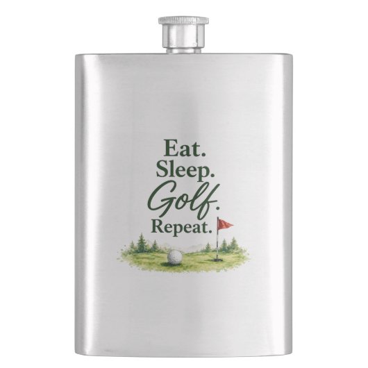 Golf grappige spreuk voor golfer huisdecoratie flacon (Voorkant)