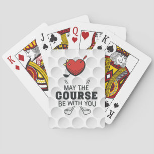 Golf grappige uitspraak LIEFDE voor golfer Pokerkaarten