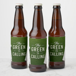 Golf grappige uitspraak voor golfer bier etiket