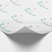 Golf Green Cadeaupapier (Hoek)