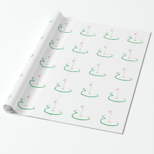 Golf Green Cadeaupapier