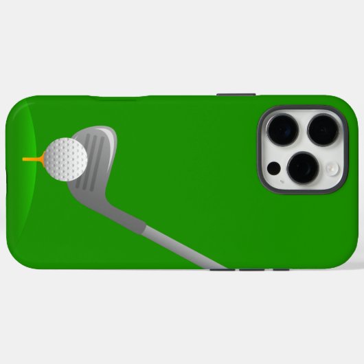 Golf Green Case-Mate iPhone Case (Achterkant (horizontaal))