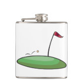 Golf Green Flask Heupfles (Voorkant)