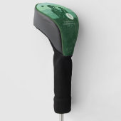 Golf Green Golfer Hoofdhoes Golfheadcover (Schuin)