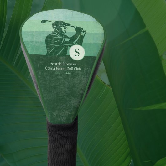 Golf Green Golfer Hoofdhoes Golfheadcover