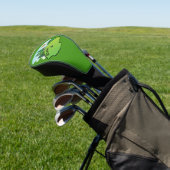 Golf Green met vlag en bal Golfheadcover (Insitu)