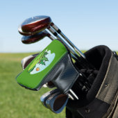 Golf Green met vlag en bal Golfheadcover (Insitu)