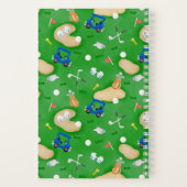 Golf Green Notitieboek (Achterkant)