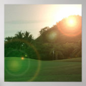 Golf Green Poster Print (Voorkant)