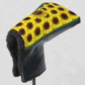 Golf Green Putter Hoesje Golfheadcover (3/4 voorkant)