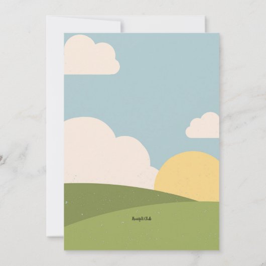 Golf Greens Kaart (Achterkant)