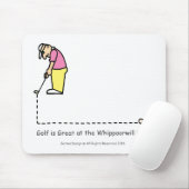 Golf Greetings mousepad Muismat (Met muis)