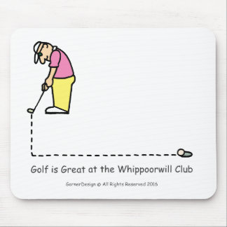 Golf Greetings mousepad Muismat