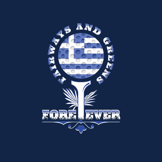 GOLF GRIEKENLAND VADER MOEDER TEAM LEAGUE T-shirt