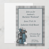 Golf Grijs Karo Kaart (Voorkant / Achterkant)