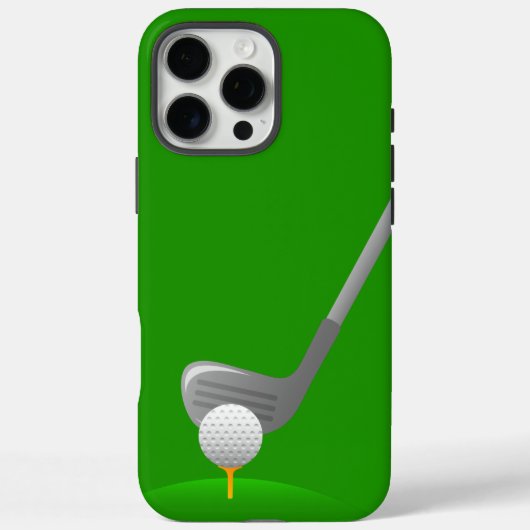 Golf Groen Case-Mate iPhone Case (Achterkant)