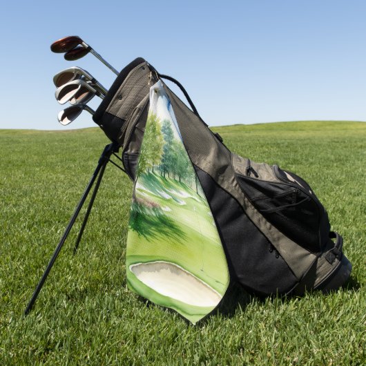 Golf groen handdoek (Groen)
