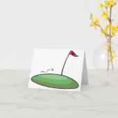 Golf Groen Notitiekaarten (Gele Bloem)